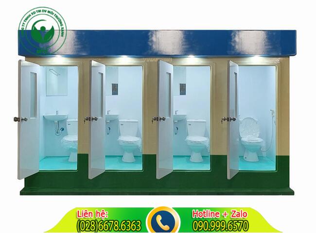 Cho thuê nhà vệ sinh di động dành cho người khuyết tật với giá siêu rẻ