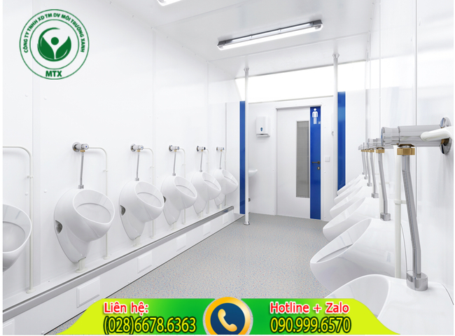 Dịch vụ cho thuê nhà vệ sinh công cộng Môi Trường Xanh