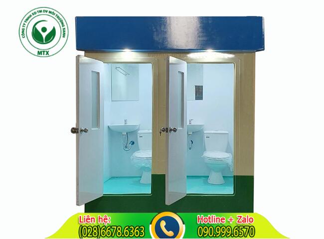 Dịch vụ cho thuê nhà vệ sinh di động xanh