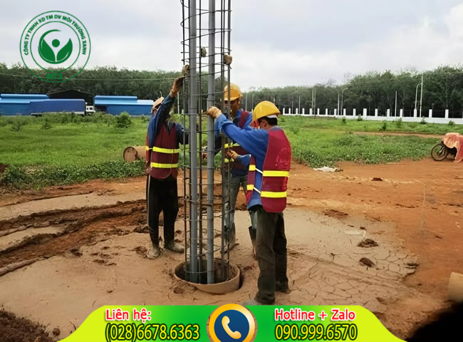 Dịch vụ hỗ trợ h&uacute;t b&ugrave;n khoan cọc nhồi triệt để