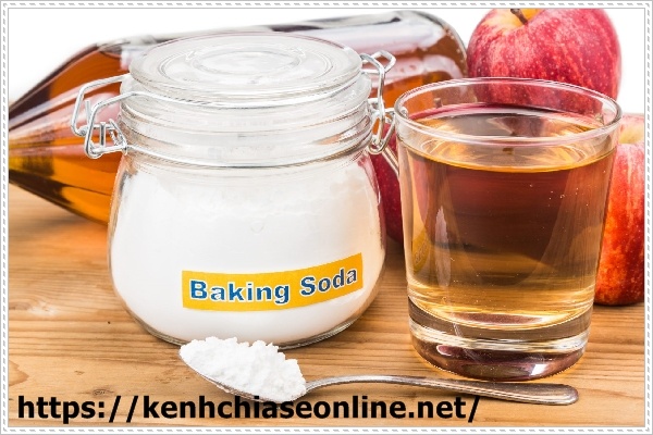 Cách thông tắc cống bằng baking soda và giấm