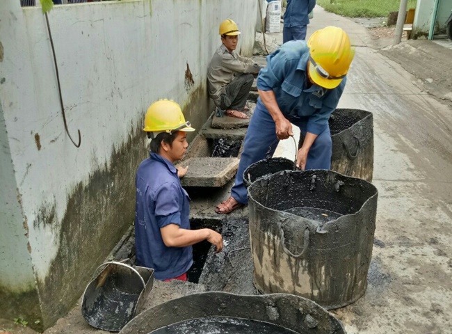 Các biểu hiện của cống nước bị nghẹt