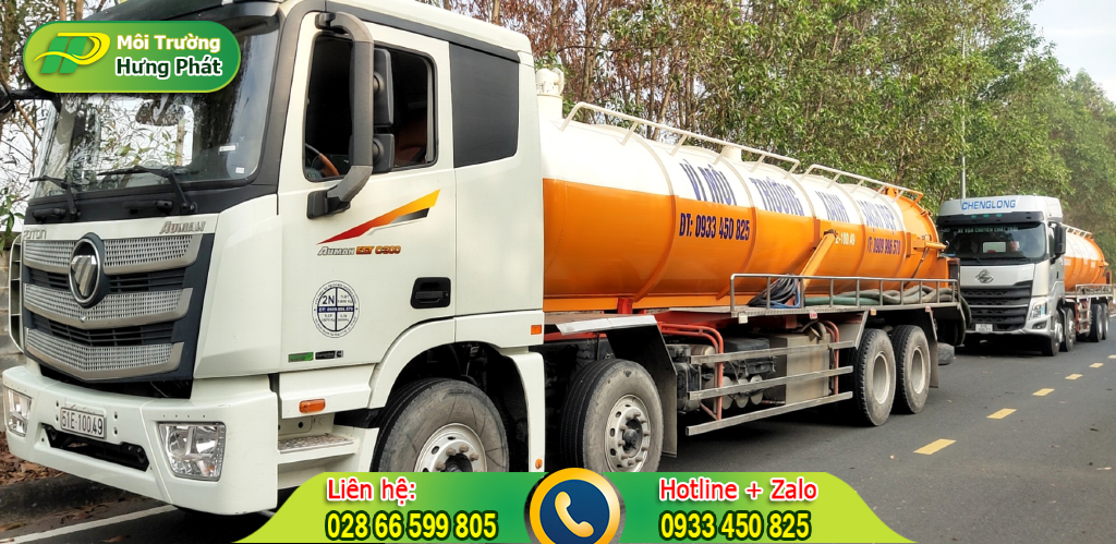 Dịch vụ h&uacute;t b&ugrave;n bentonite Đức Hải