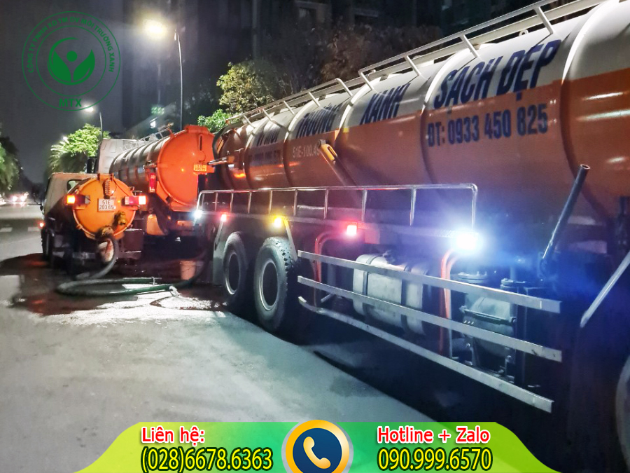 Dịch vụ thu gom b&ugrave;n thải c&ocirc;ng nghiệp gi&aacute; rẻ