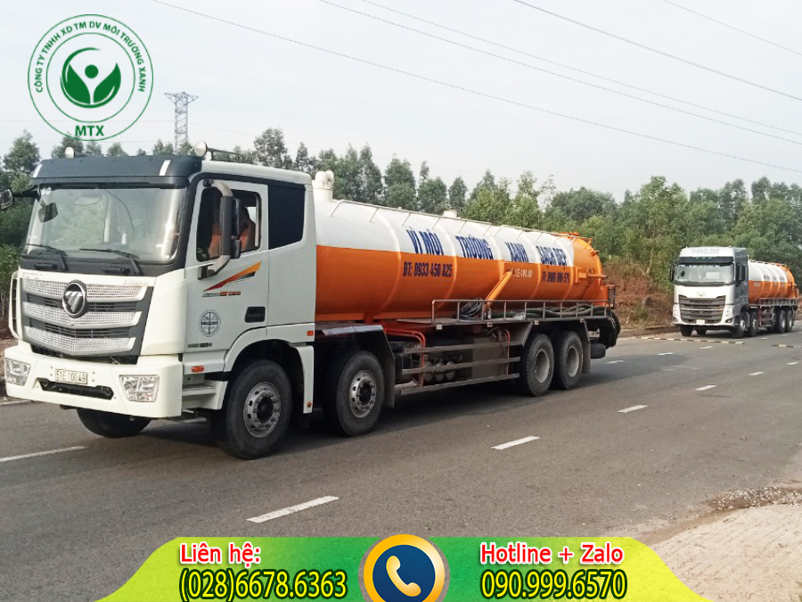 Dịch vụ thu gom b&ugrave;n thải c&ocirc;ng nghiệp với nhiều lợi &iacute;ch
