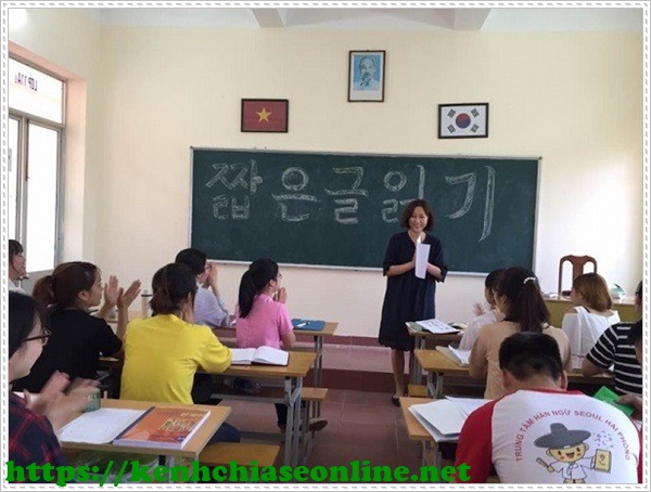 học tiếng H&agrave;n